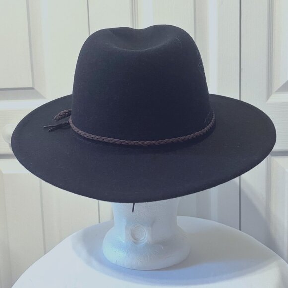 Custom Burnt Black Hat/Sea Turtle/Turquoise Eyes-Women\'s-(Brim & Embers)-New main image 4
